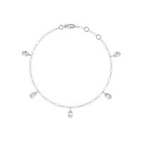 Bracelet Ama Woman Aria in White Gold Diamante Lab Grown AMA-BR-F200-122
